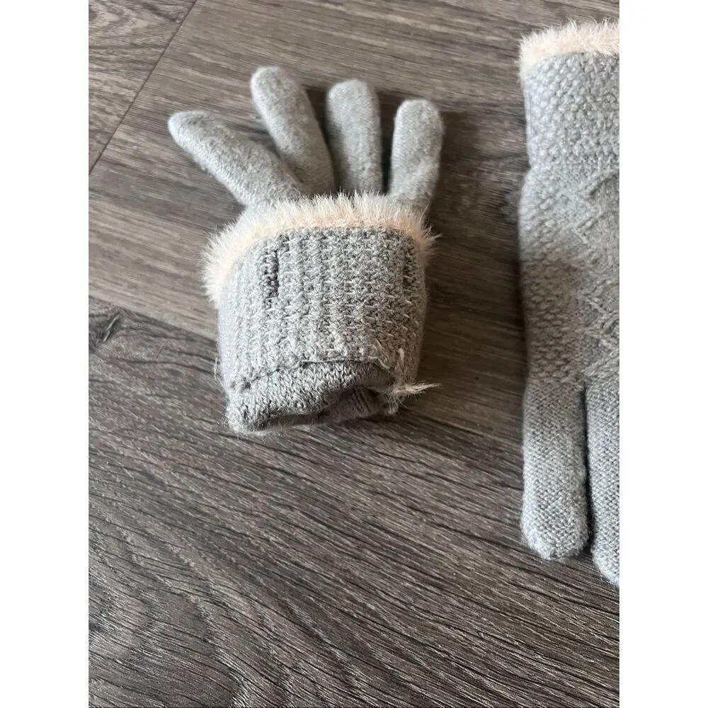 Clear Creek Women's  Knit Winter Warm Soft & Comfy Touchscreen Texting Gloves